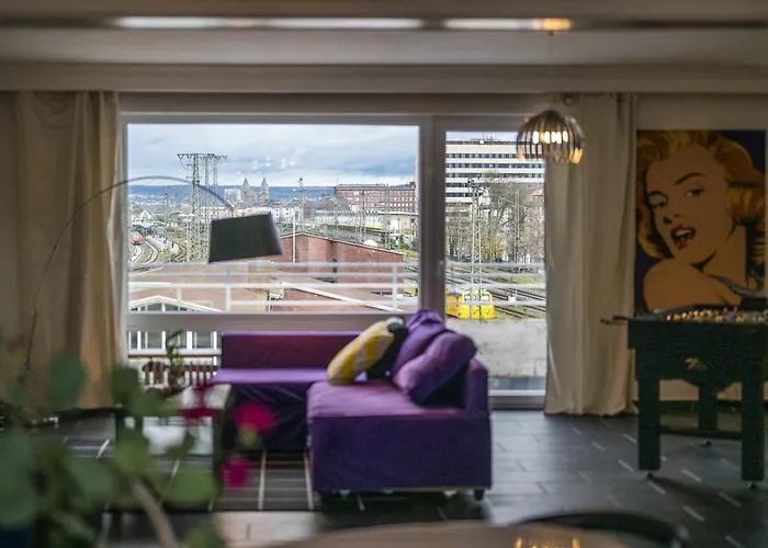 Apartment Pop Art Loft über Den Dächern Von Koblenz (Rhineland-Palatinate)